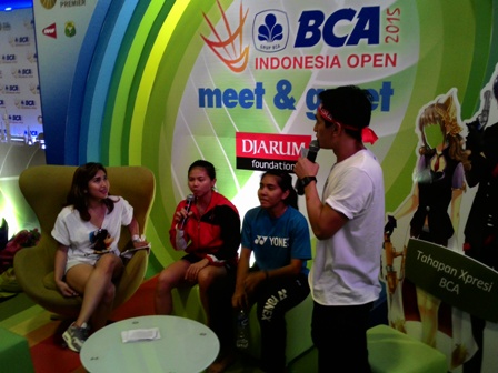Lolos ke Final, Greysia/Nitya Gelar Jumpa Fan