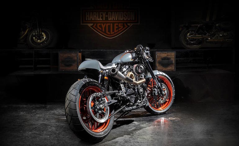 Harley-Davidson Roadster 'Bombtrack' Cafe Racer