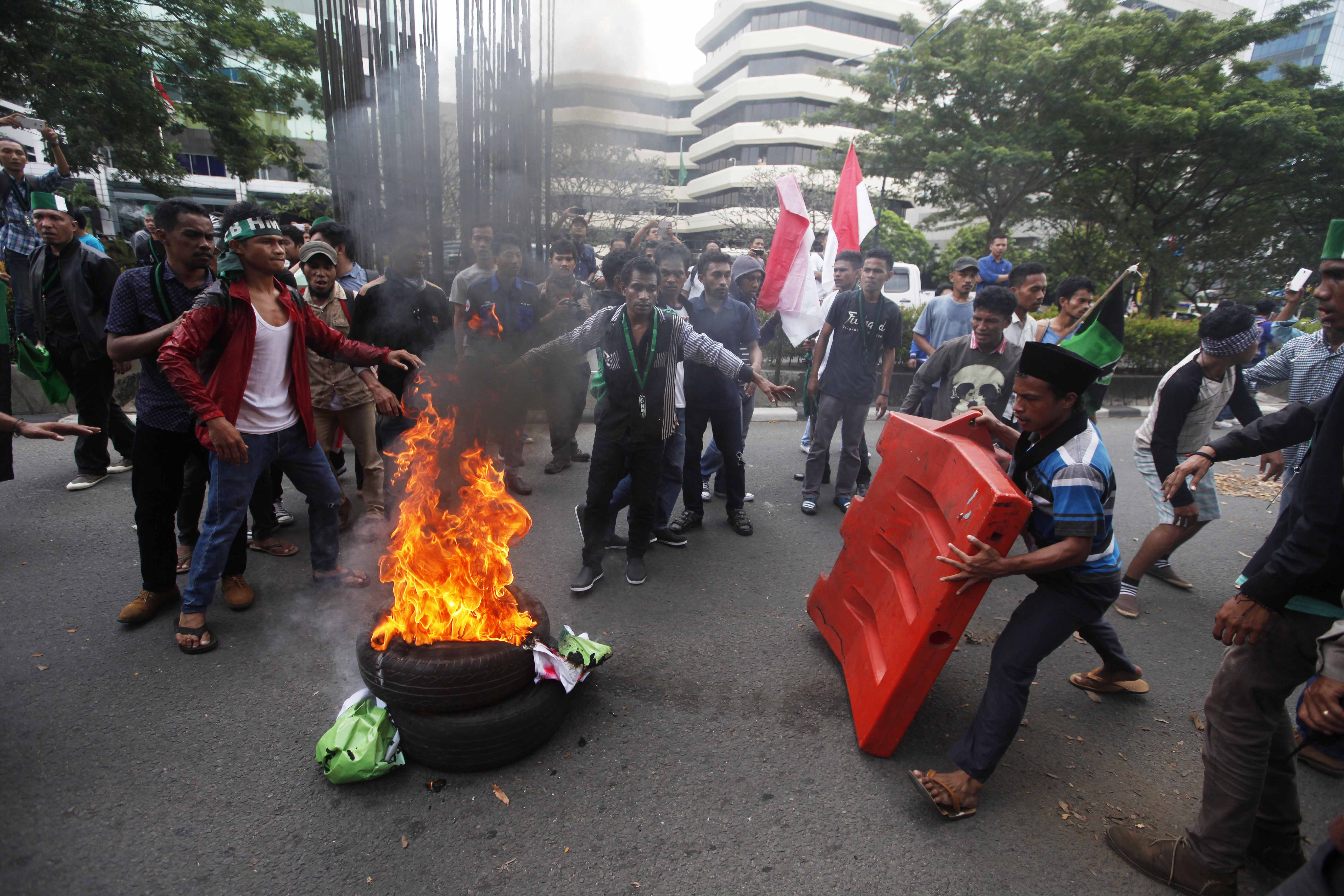 Fasilitas Dirusak, KPK Belum Niat Laporkan HMI ke Polisi 