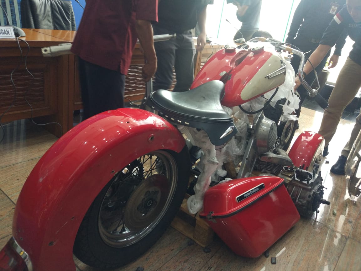 Penampakan Harley dan Brompton yang Diselundupkan di Garuda Indonesia