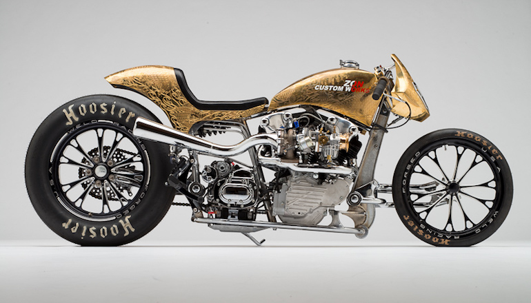 Intip Harley-Davidson Berukir Elemen Jepang Nan Unik