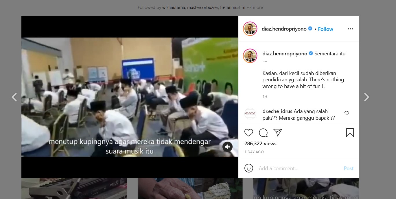 Beredar Video Santri Tutup Telinga saat Dengar Musik, Ini Kata Yenny Wahid