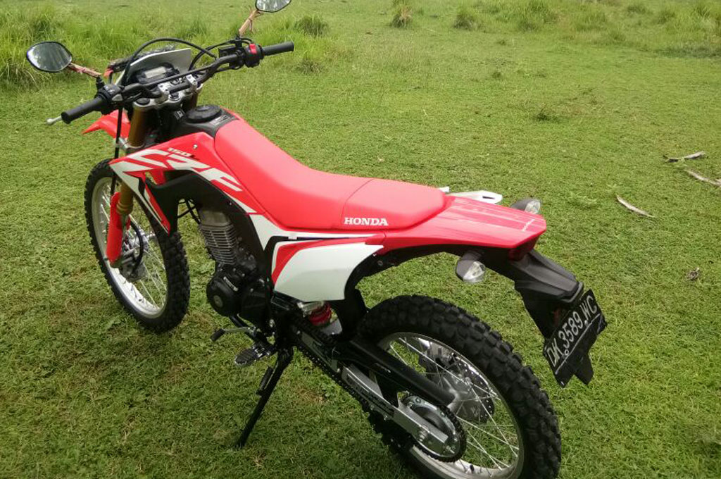 Piston Cacat, Honda CRF150L Mangkrak di Bengkel