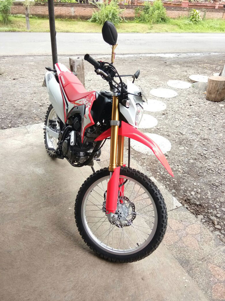 Piston Cacat, Honda CRF150L Mangkrak di Bengkel