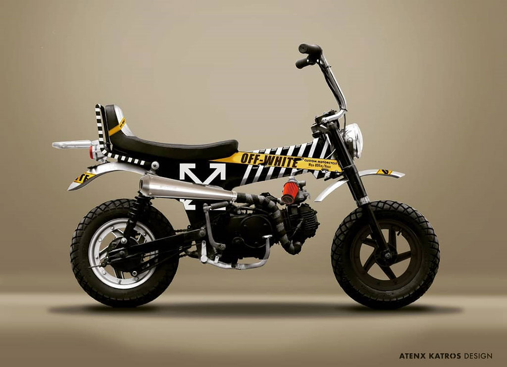 Honda Dax Custom Milik Putra Jokowi, Siap Diserahkan
