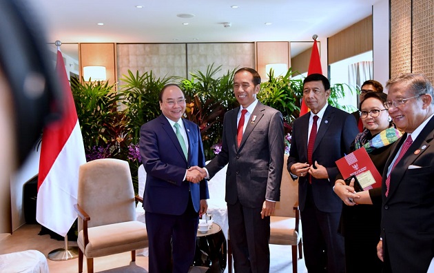 Jokowi Gelar Pertemuan Bilateral dengan PM Vietnam