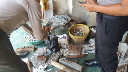 Polisi Gerebek Dua Pabrik Petasan di Balaraja