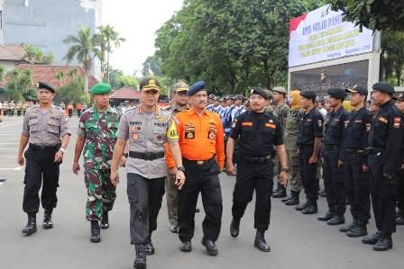 Polres Metro Tangerang Kota Siaga Bencana