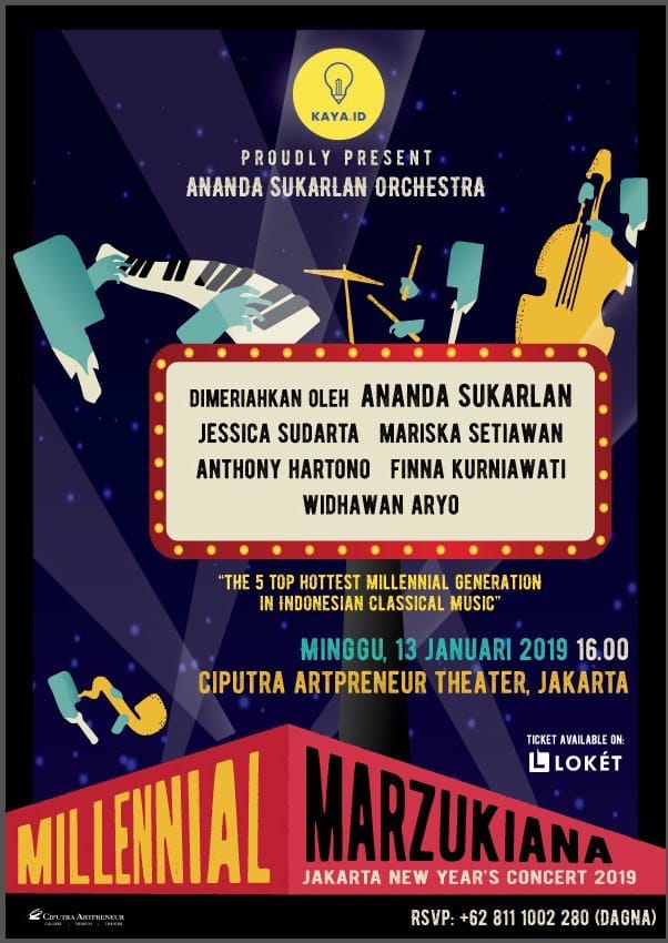 Ananda Sukarlan akan Pentaskan Karya Ismail Marzuki dalam Simfoni Orkestra