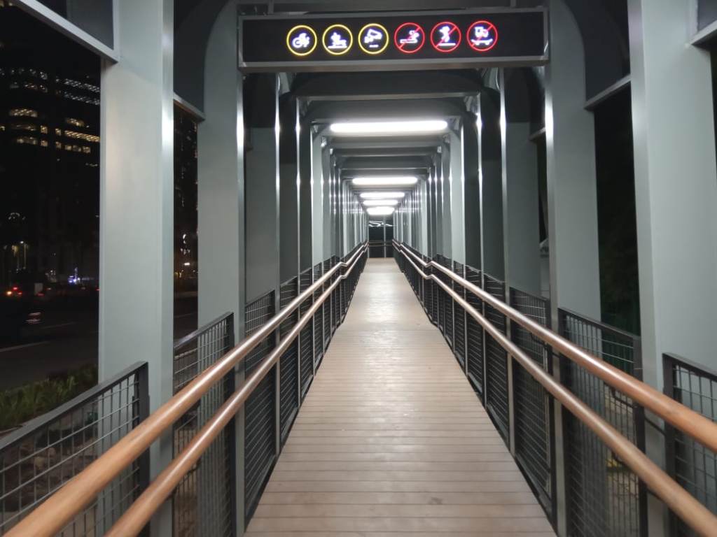 Wajah Baru JPO di Ibu Kota