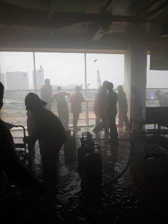 Food Court ITC Depok Terbakar
