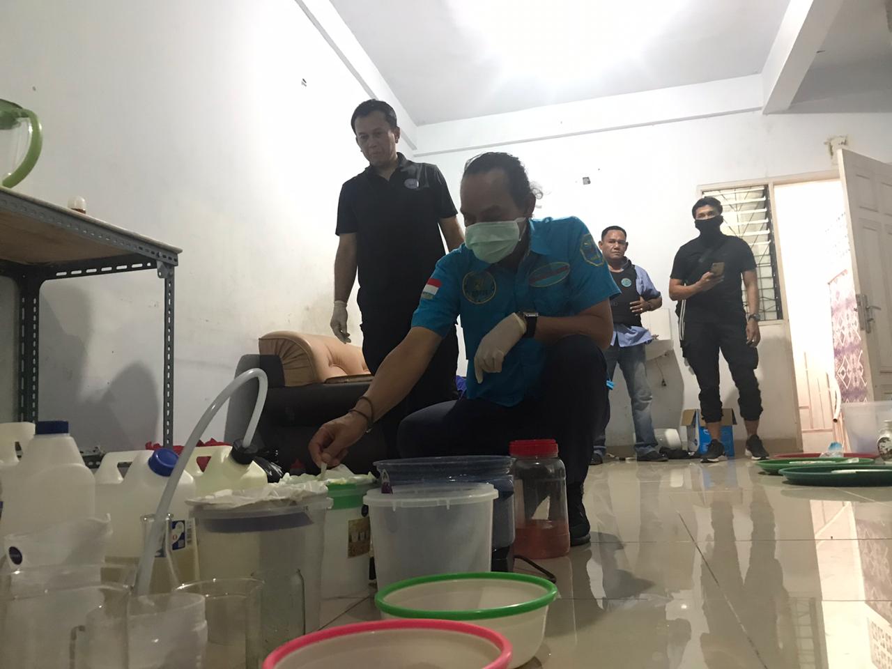 BNN Gerebek Pabrik Sabu di Penjaringan