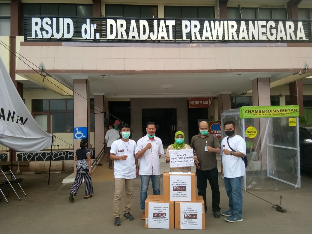 Klub Mobil di Banten Bersatu Tanggap Covid-19