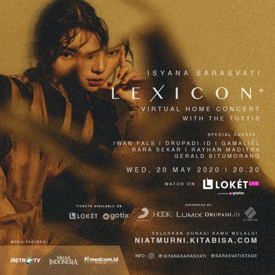 Isyana Sarasvati Gelar Konser Virtual Bertajuk Lexicon+