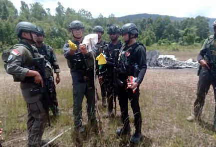 Pesawat Susi Air yang Dibakar KKB Tersisa Ekor dan Baling-baling