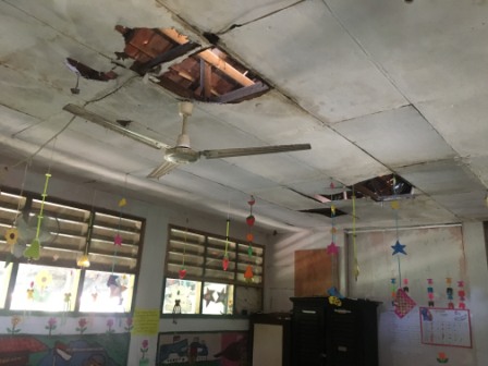Murid TK di Ciputat Belajar di Kelas Nyaris Ambruk