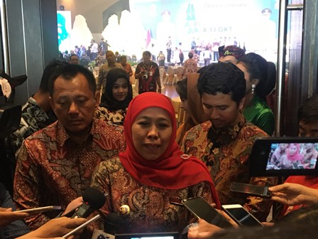 Khofifah Target Bukukan Rp100 Miliar di Jatim Fair