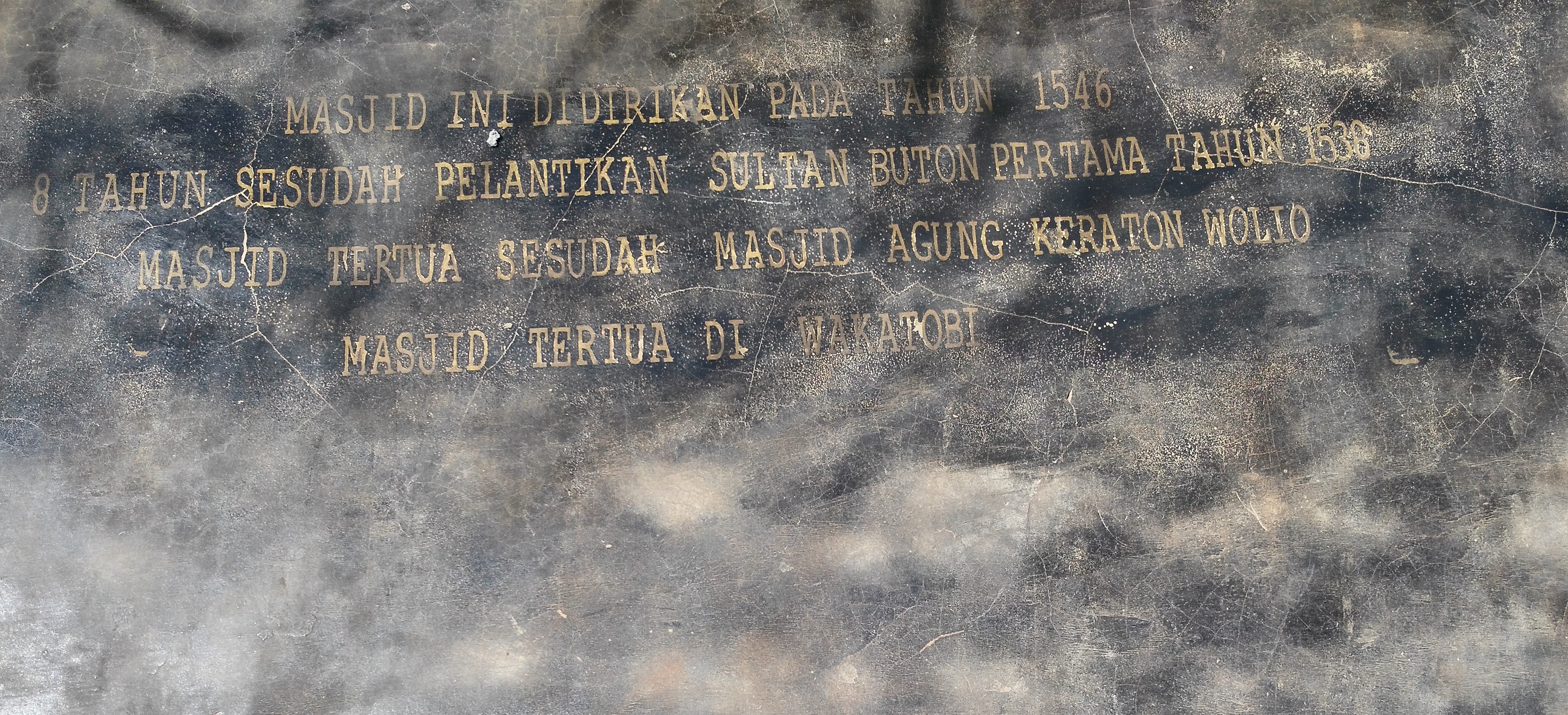 Islamic Landmark in the Highest Spot of Wakatobi