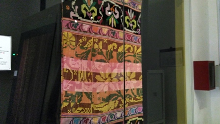 Trace of Portuguese Influence in Timor Woven Fabric