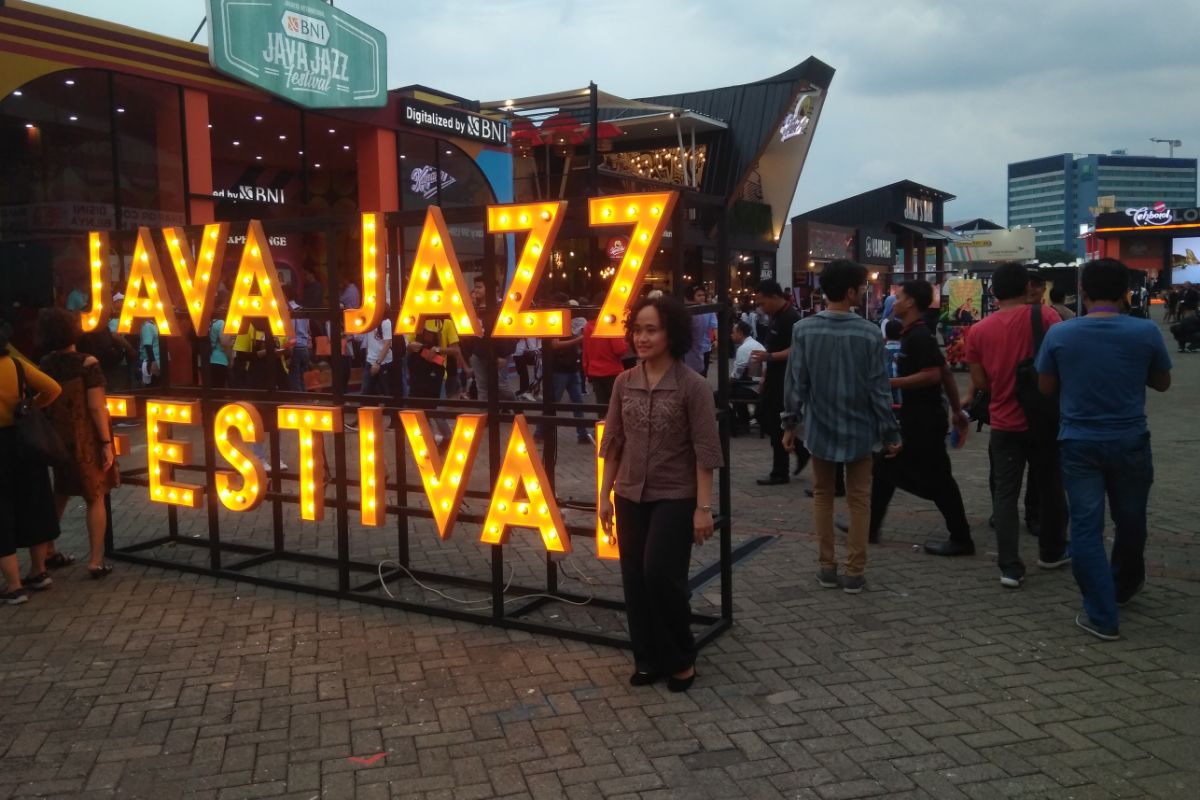 Spot Foto Vintage di Arena Java Jazz Festival 2018