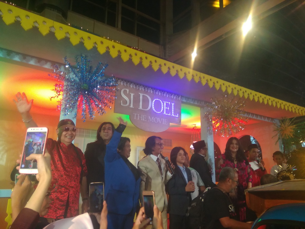 Perayaan Budaya Betawi dalam Gala Premier Si Doel The Movie