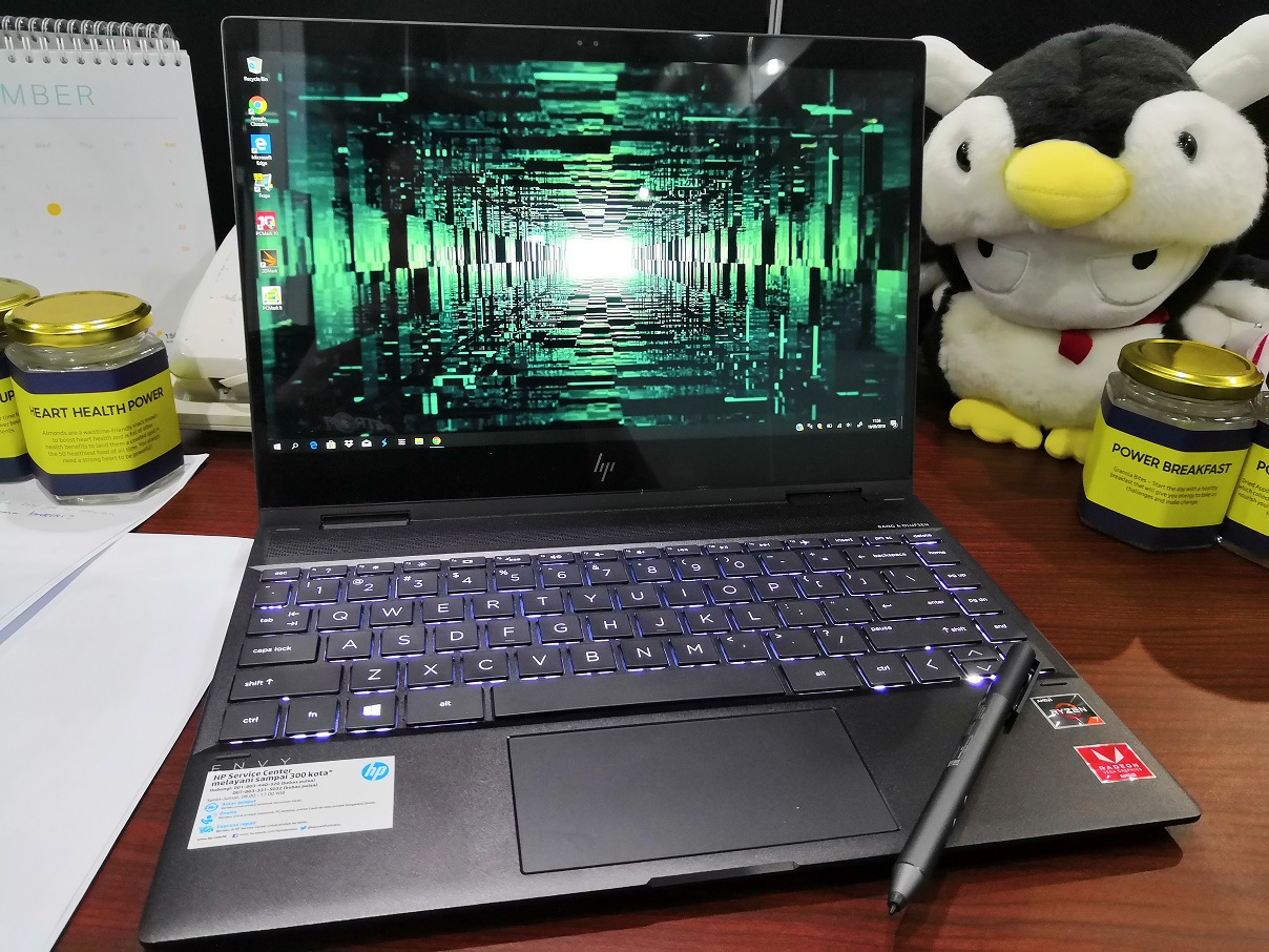 HP Envy x360, Ultrabook Mumpuni Berbasis AMD Ryzen