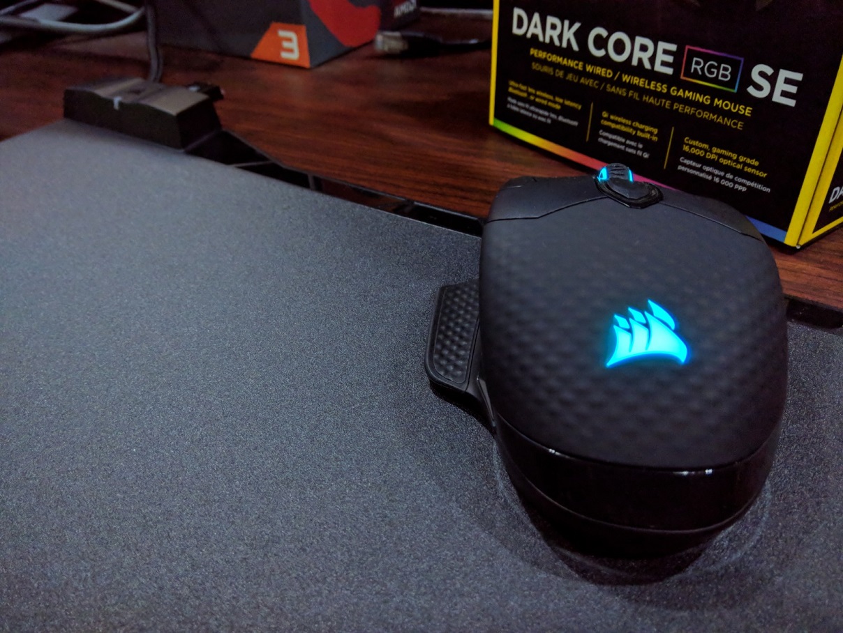 Corsair Dark Core RGB SE, Mouse Gaming Canggih