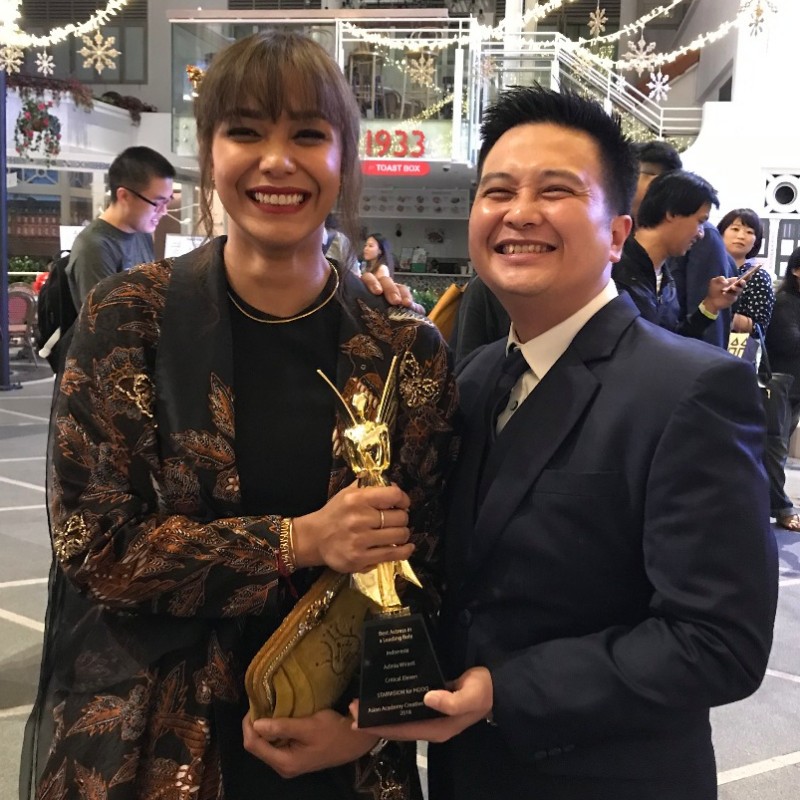 Adinia Wirasti Aktris Terbaik di Festival Film Tingkat Asia