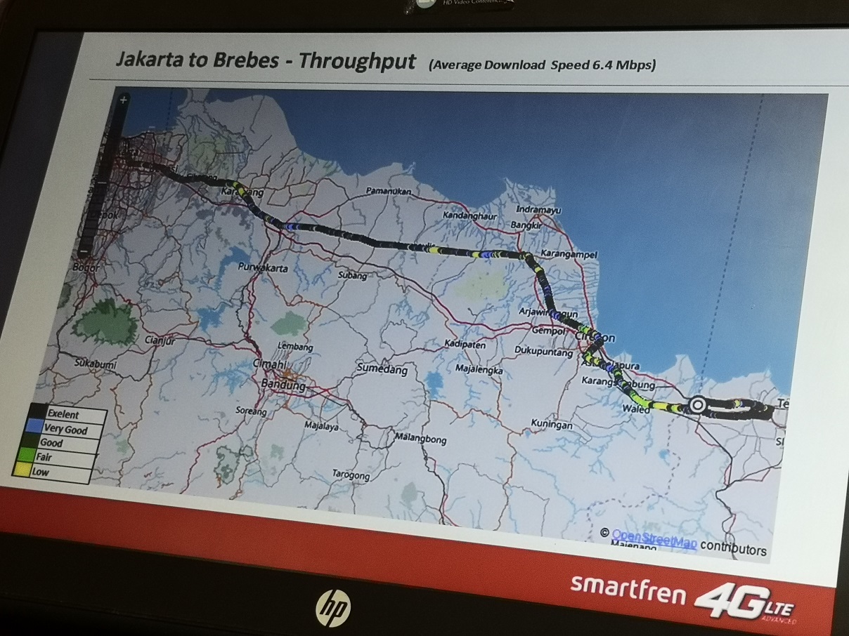 Smartfren Pasang 180 COW di Jalur Mudik Jawa