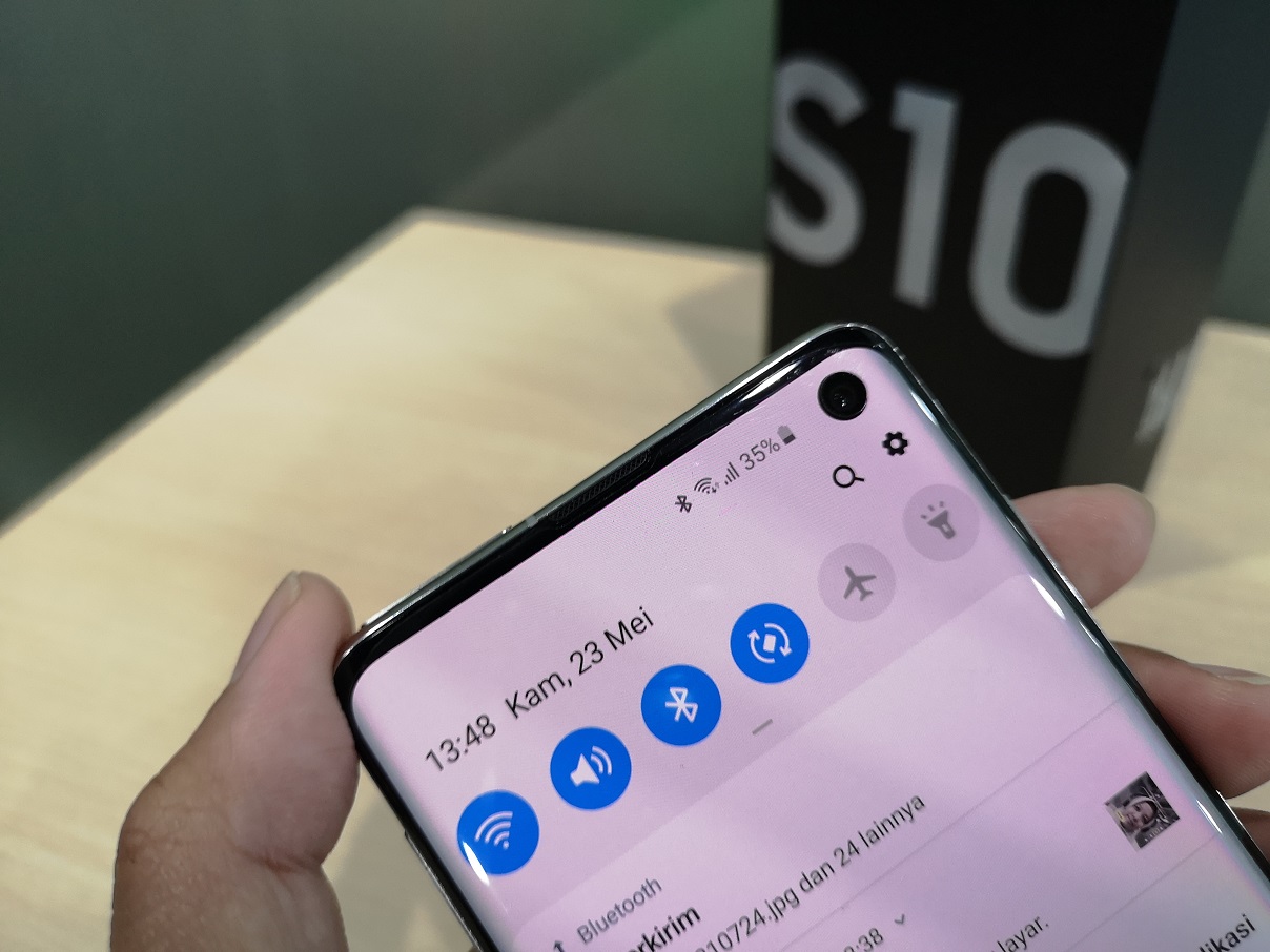 Samsung Galaxy S10, Tetap Oke Tanpa Plus