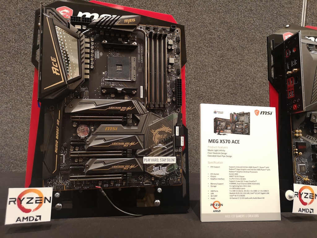 MSI Pamer Jajaran Motherboad AMD X570