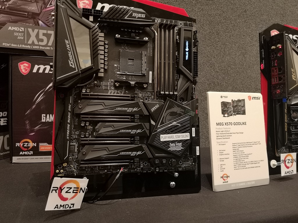 MSI Pamer Jajaran Motherboad AMD X570
