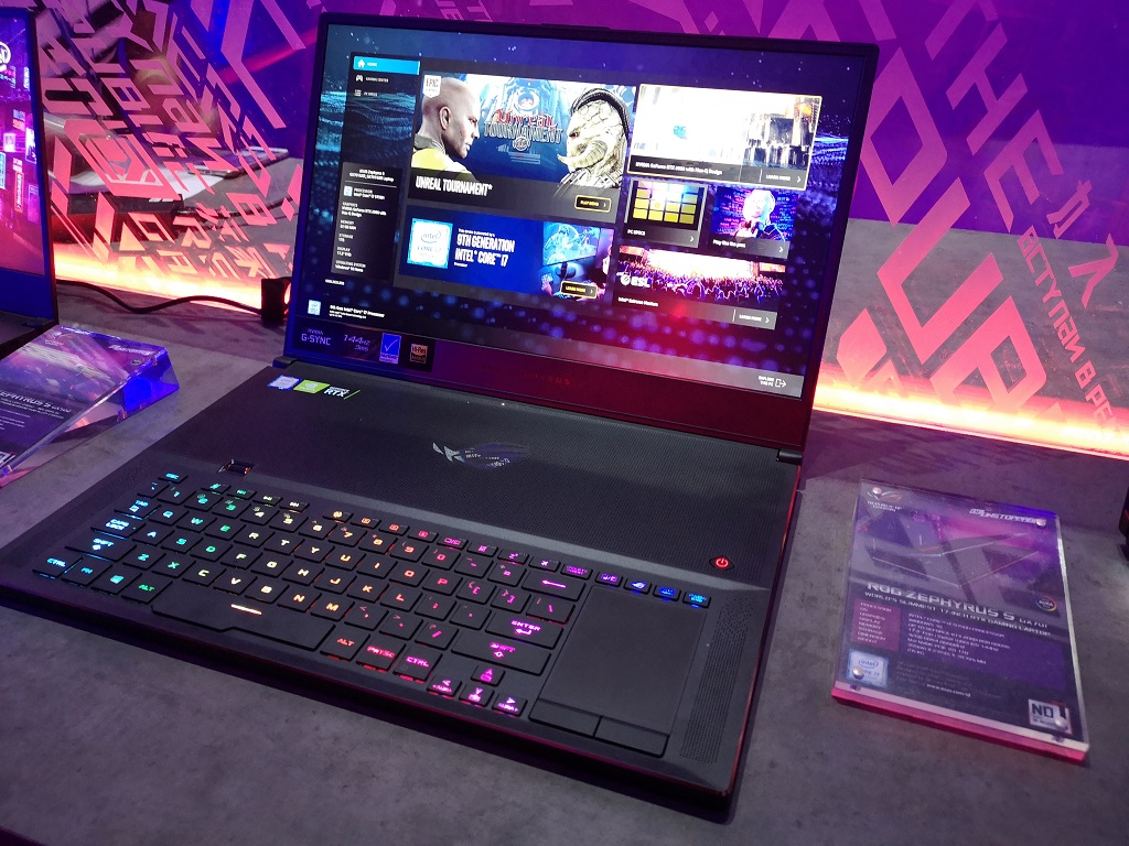 3 ASUS ROG Zephyrus Perkuat Dominasi Laptop Gaming Tipis