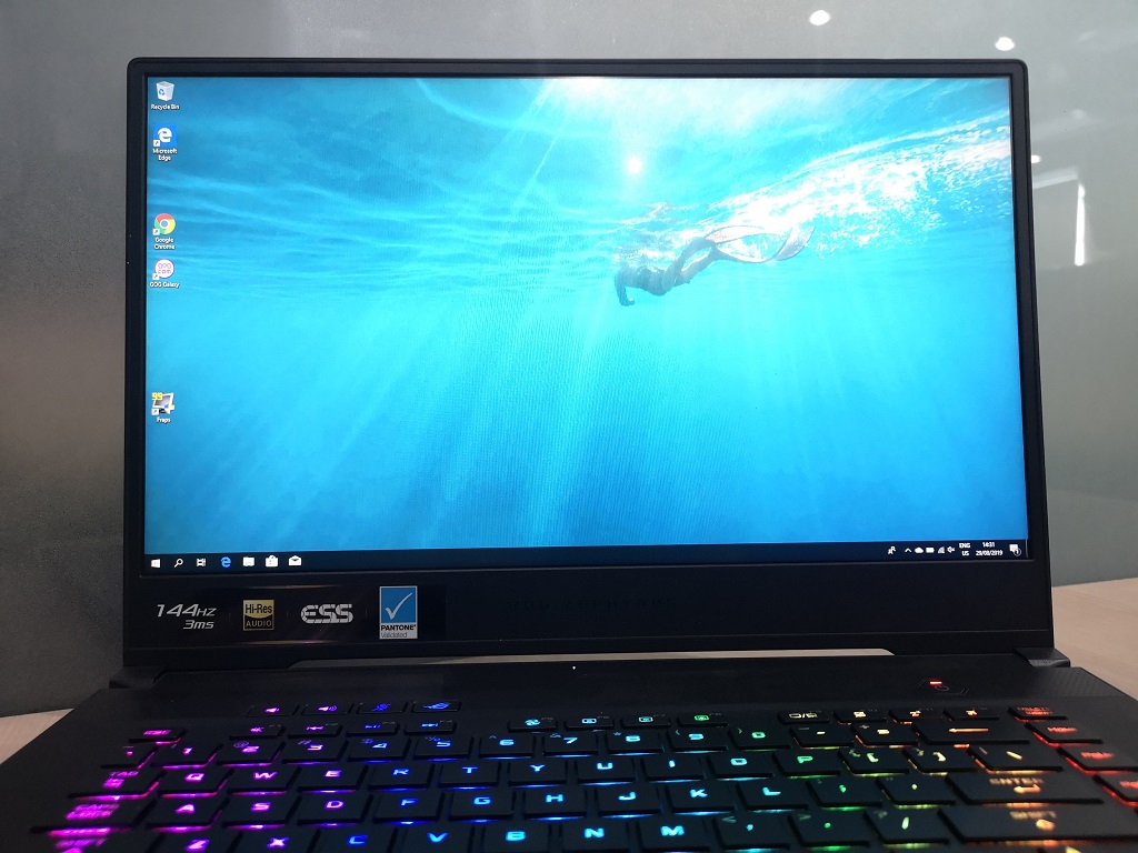 ASUS ROG Zephyrus M, Tipis Pakai Intel Core i7 dan NVIDIA GTX 1660 Ti