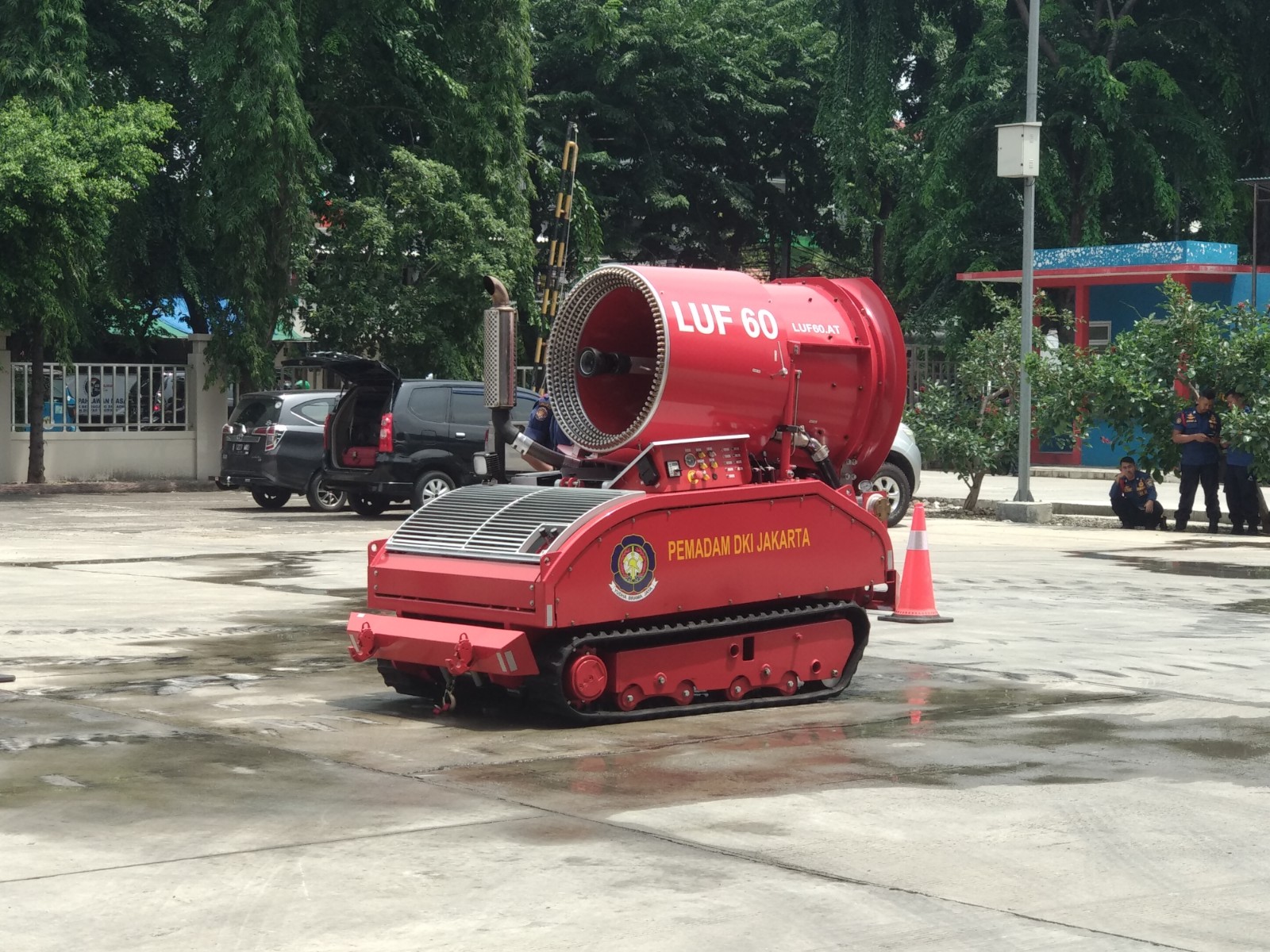 Rp40 Miliar Anggaran DKI untuk Robot Damkar