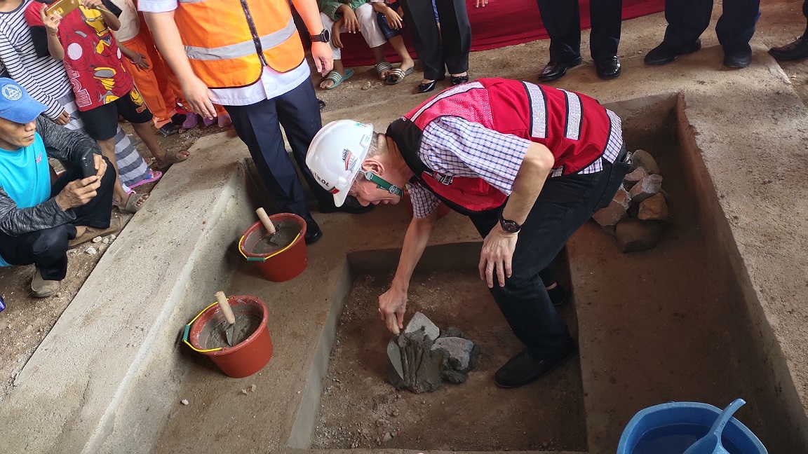Kolong Jembatan Warakas Disulap Jadi RPTRA