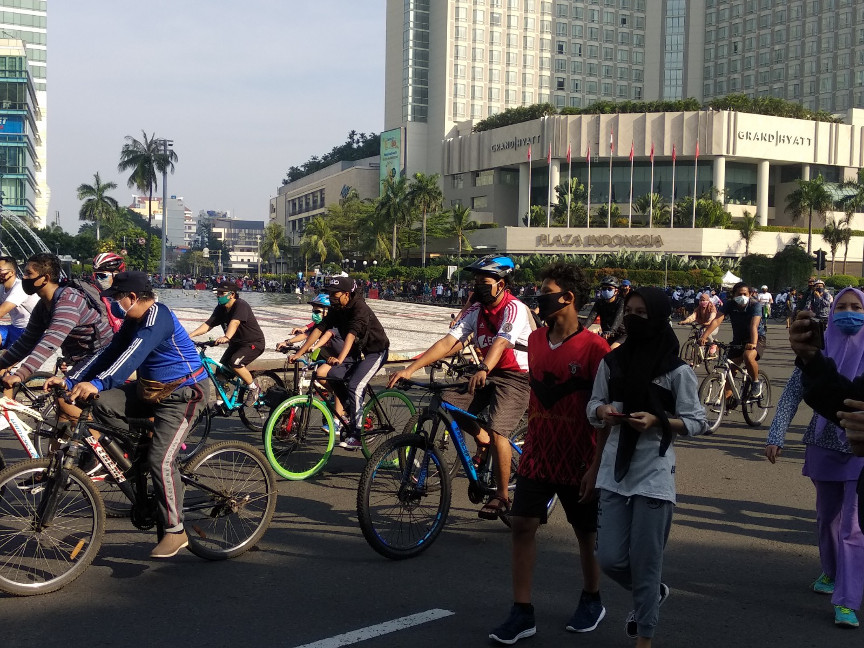 Pesepeda Dominasi CFD Hari Pertama