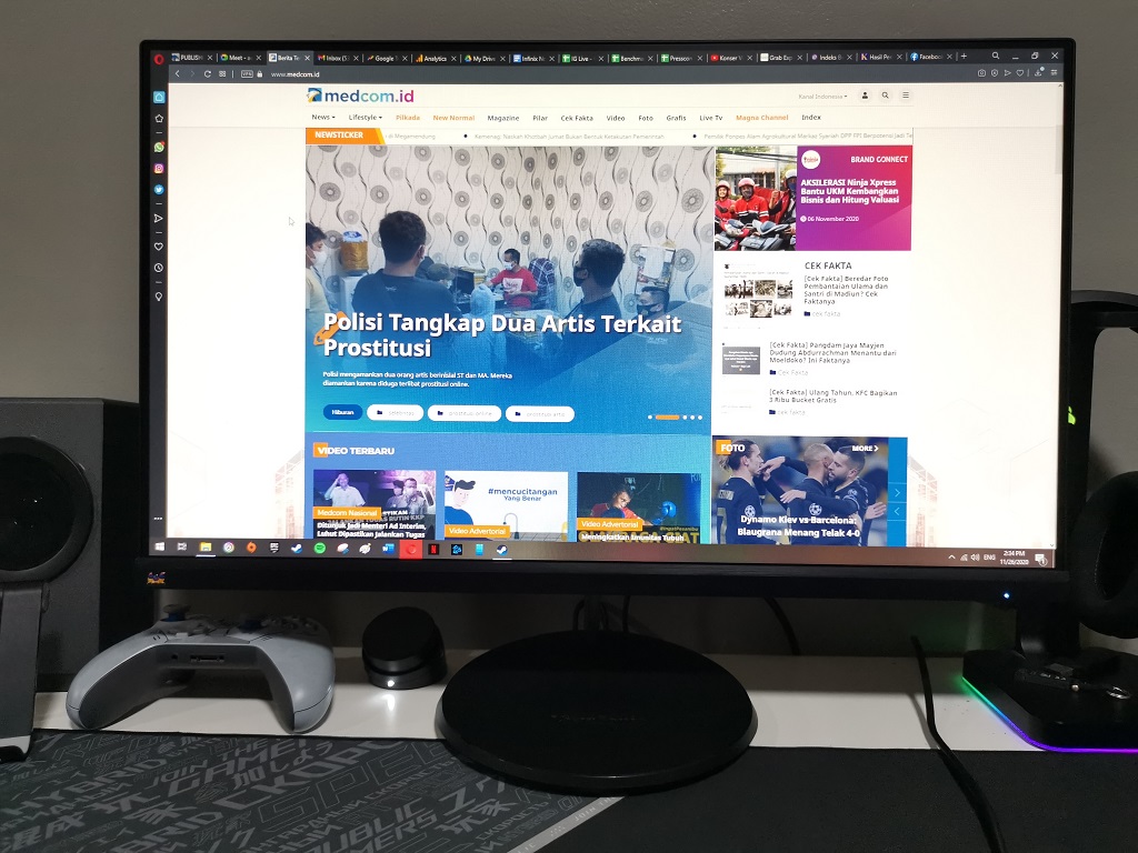 Menjajal Monitor ViewSonic VX2485-MHU, Harga Rp3 Juta