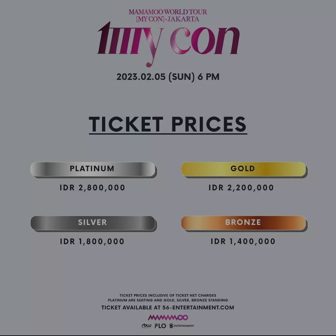 MAMAMOO Datang ke Jakarta Tahun Depan, Ini Harga Tiketnya