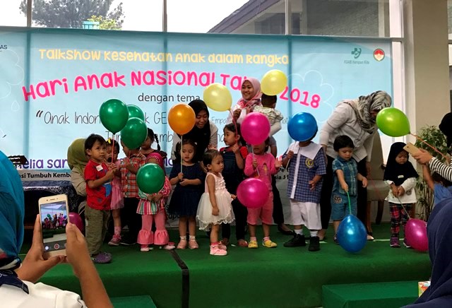 GENIUS, Ajak Anak Indonesia Jadi Sehat dan Tumbuh Kembang Optimal di Hari Anak Nasional 2018