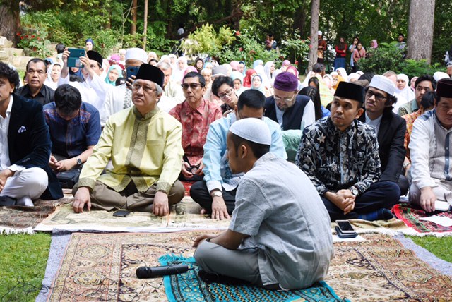 Semarak Idulfitri di Kota Wina