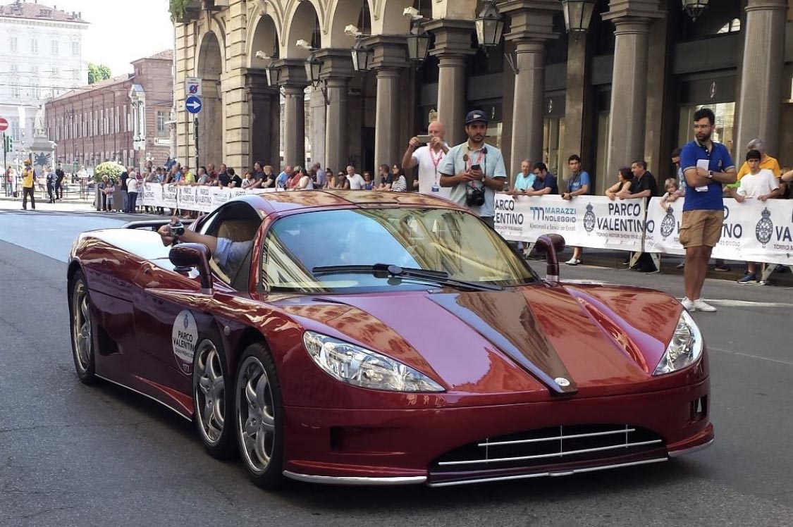 Mengenang Covini C6W, Supercar dengan 6 Roda