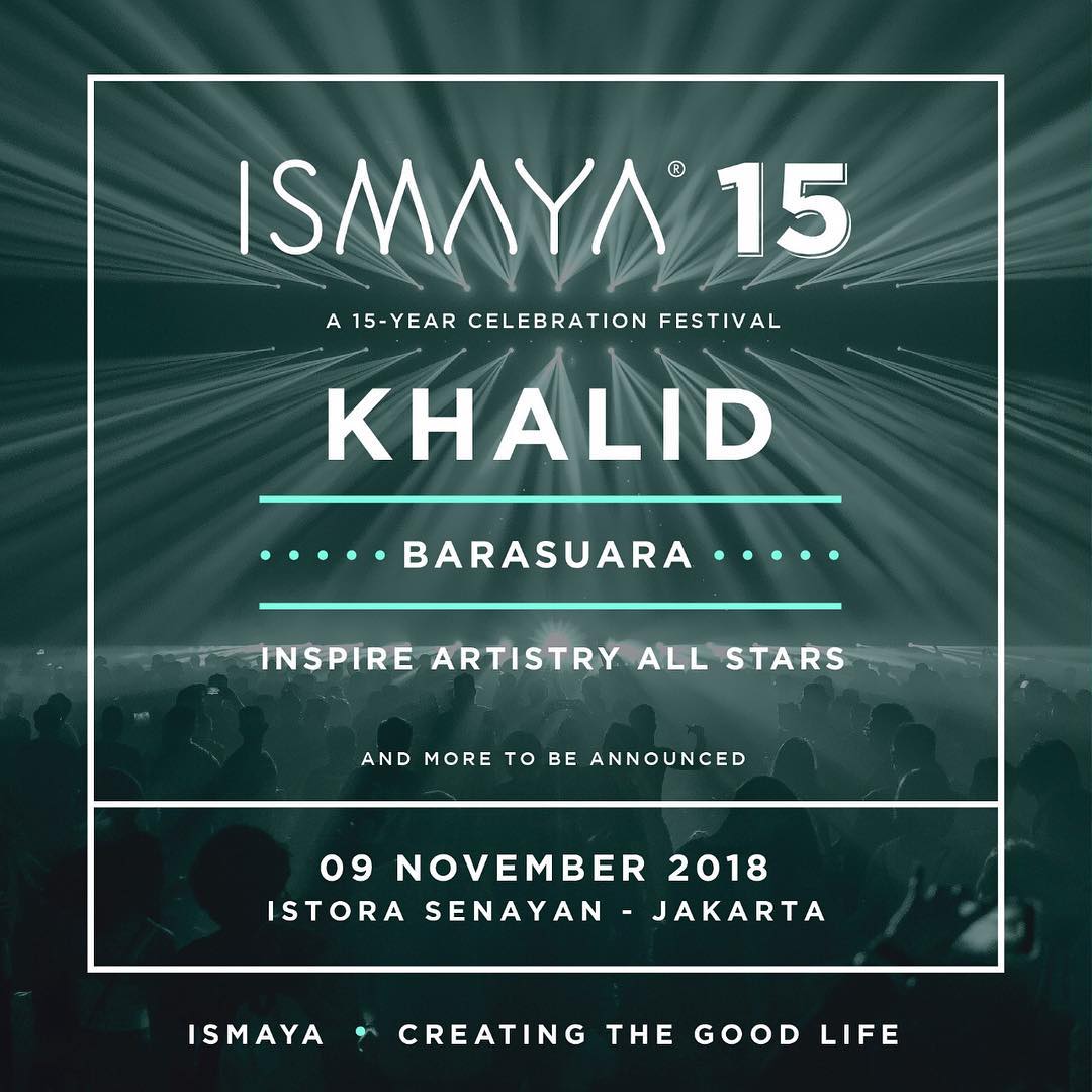 Khalid Gelar Konser di Jakarta November 2018