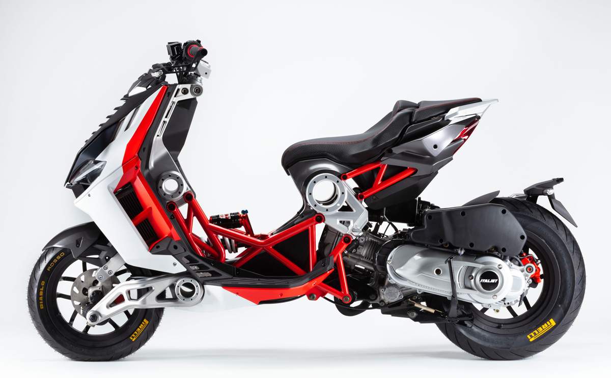 Italjet Dragster Tampil 'Bengis' di EICMA