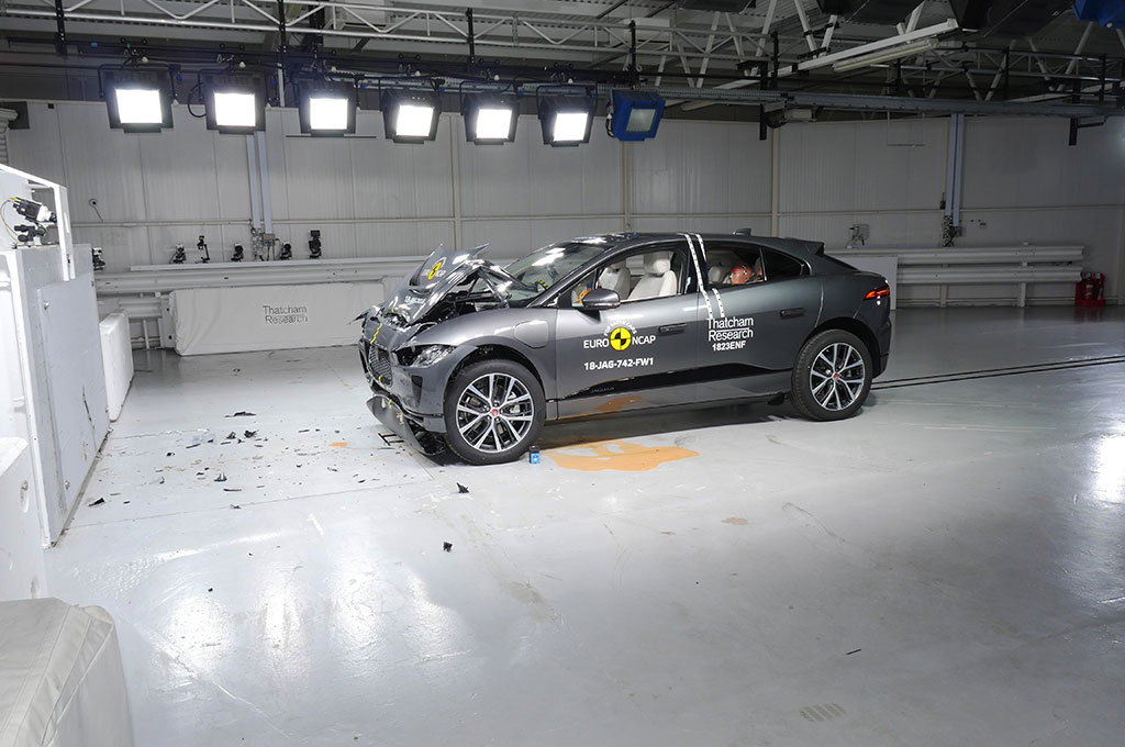 Jaguar I-Pace Sandang Bintang Lima dari EURO NCAP