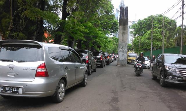 Pengalihan Arus karena Jakarta Marathon, Pengendara Bingung