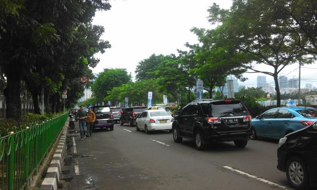 Pengalihan Arus karena Jakarta Marathon, Pengendara Bingung
