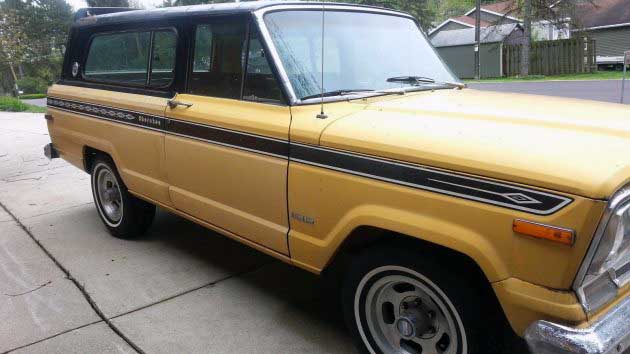 Jeep Cherokee Sport 1975 Klasik Tampil Orisinil