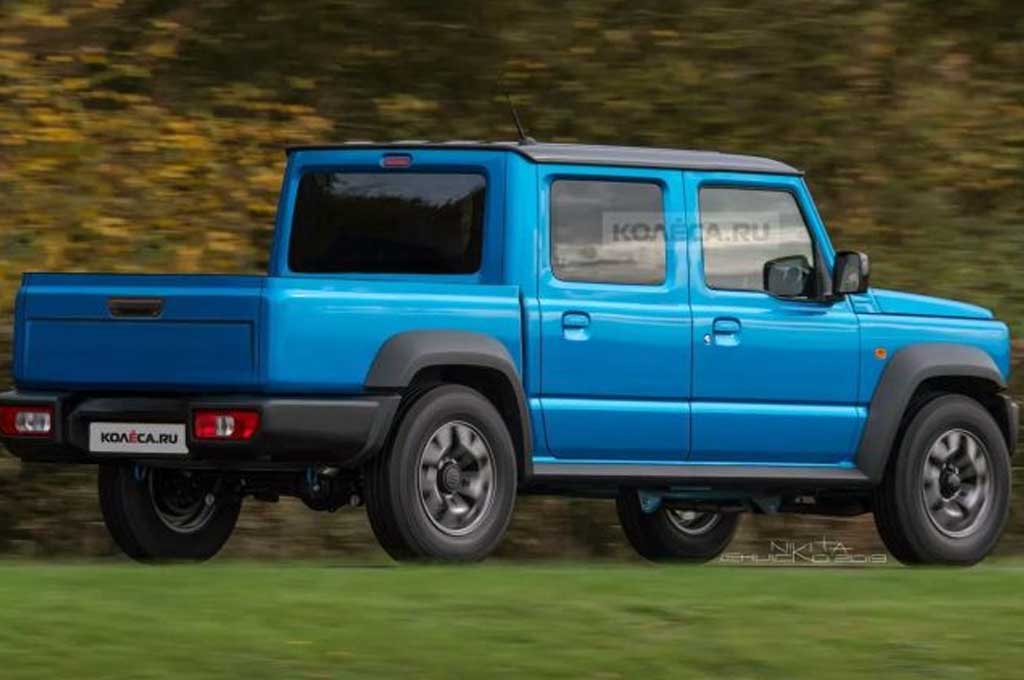 Penampakan Rekayasa Digital Suzuki Jimny Double Cabin