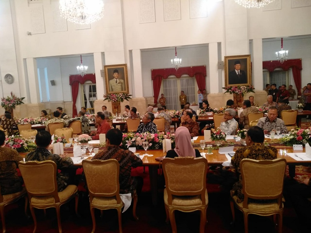 Potret Terakhir Kebersamaan Jokowi-JK dan Kabinet Kerja